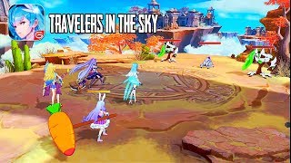 [Android/IOS] Travelers in the Sky - Anime Style Gameplay screenshot 5