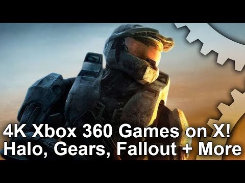 4K Xbox 360 Games Tested on Xbox One X! Halo 3, Gears 3, Fallout 3, Assassin's Creed + More