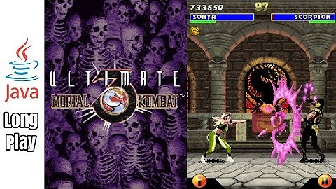 Ultimate Mortal Kombat 3 - Java Game (Arcade) Sonya