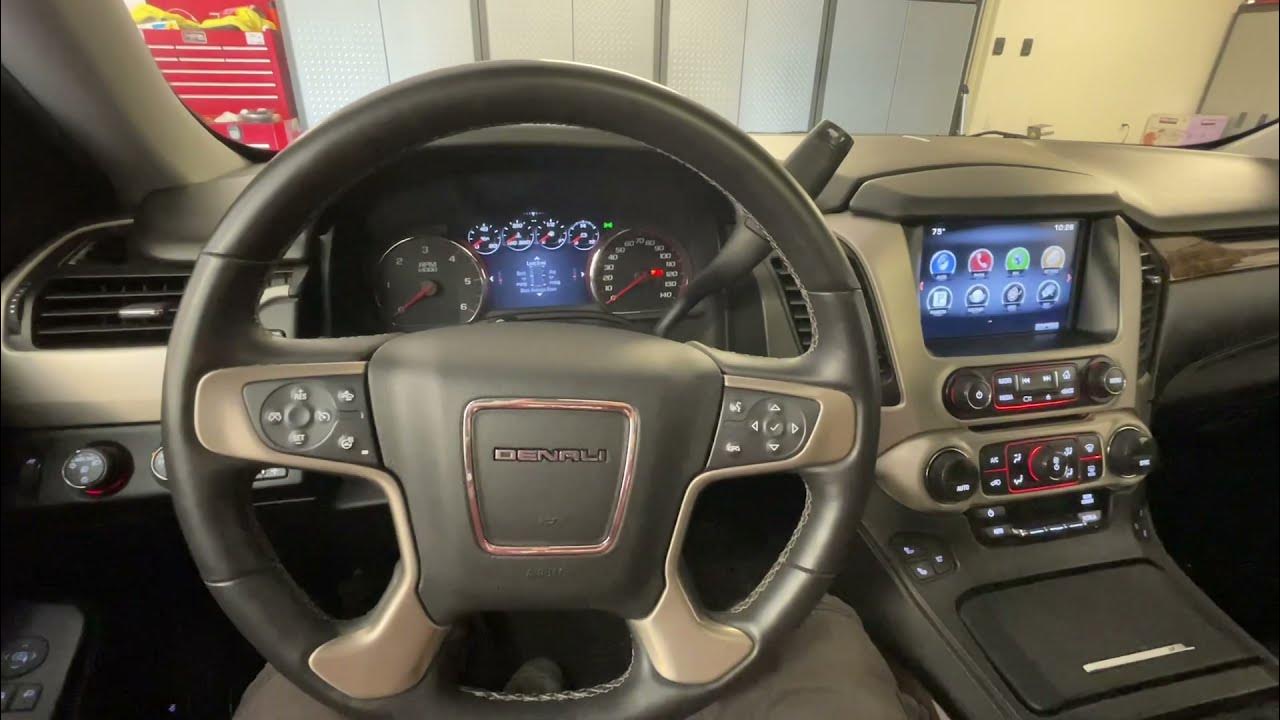 Valet Mode How to activate, what it does and does NOT do Yukon, Tahoe