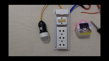 Cách Đấu Nối Táp Lô Điện 01 Công Tắc.