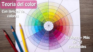 Teoría del color simplificada con lápices de colores - Aprender a combinar colores
