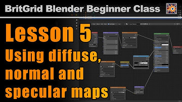 Beginner Lesson 5 - Using diffuse, specular & normal maps