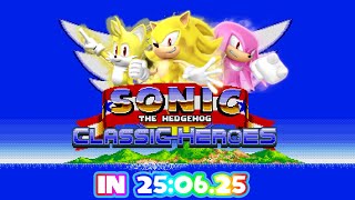 Мульт TAS Sonic Classic Heroes Team Super Sonic speedrun in 250625