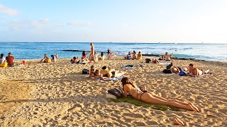 Walking in Waikiki Beach is Like This... | HAWAII PEOPLE #vacation  #travel #aloha