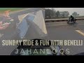 Sunday ride to shadiwal expressway benellitnt  hondacb150funbreakable phone mi11tprovlog126