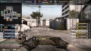 f0rest (NiP) vs EnvyUs // ECS Season 2 Europe (November 27, 2016) // CS:GO POV