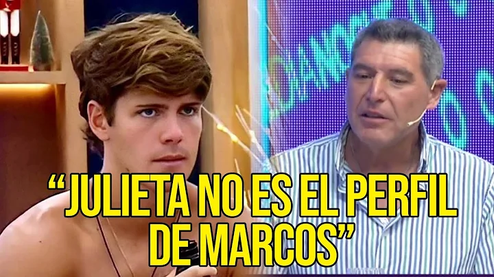 Habl el pap de Marcos Ginocchio: "Julieta no es el...