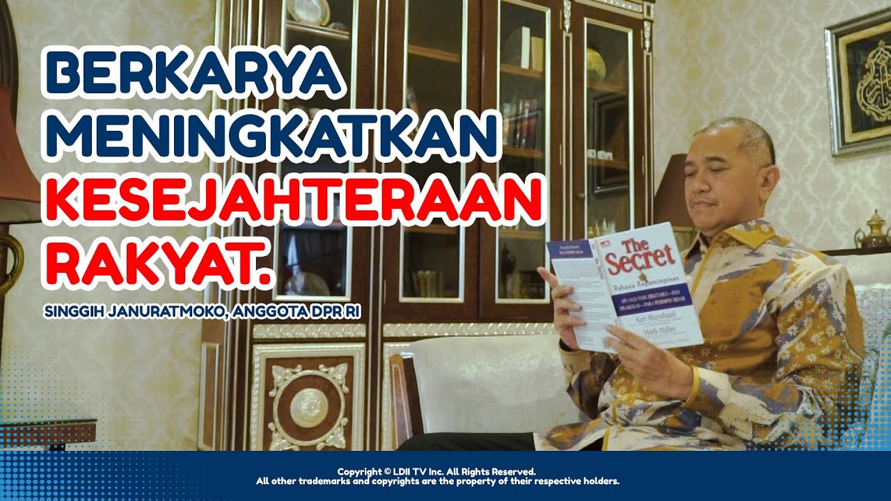 Padamu Negeri: Singgih Januratmoko, Berkarya Meningkatkan Kesejahteraan Rakyat