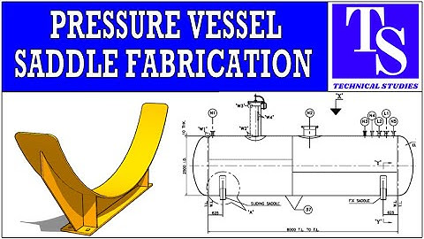 ASME Sec. viii. PRESSURE VESSEL SADDLE LAYOUT AND FIT UP TUTORIAL