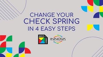 Installing a new check spring on an M series Innova Longarm