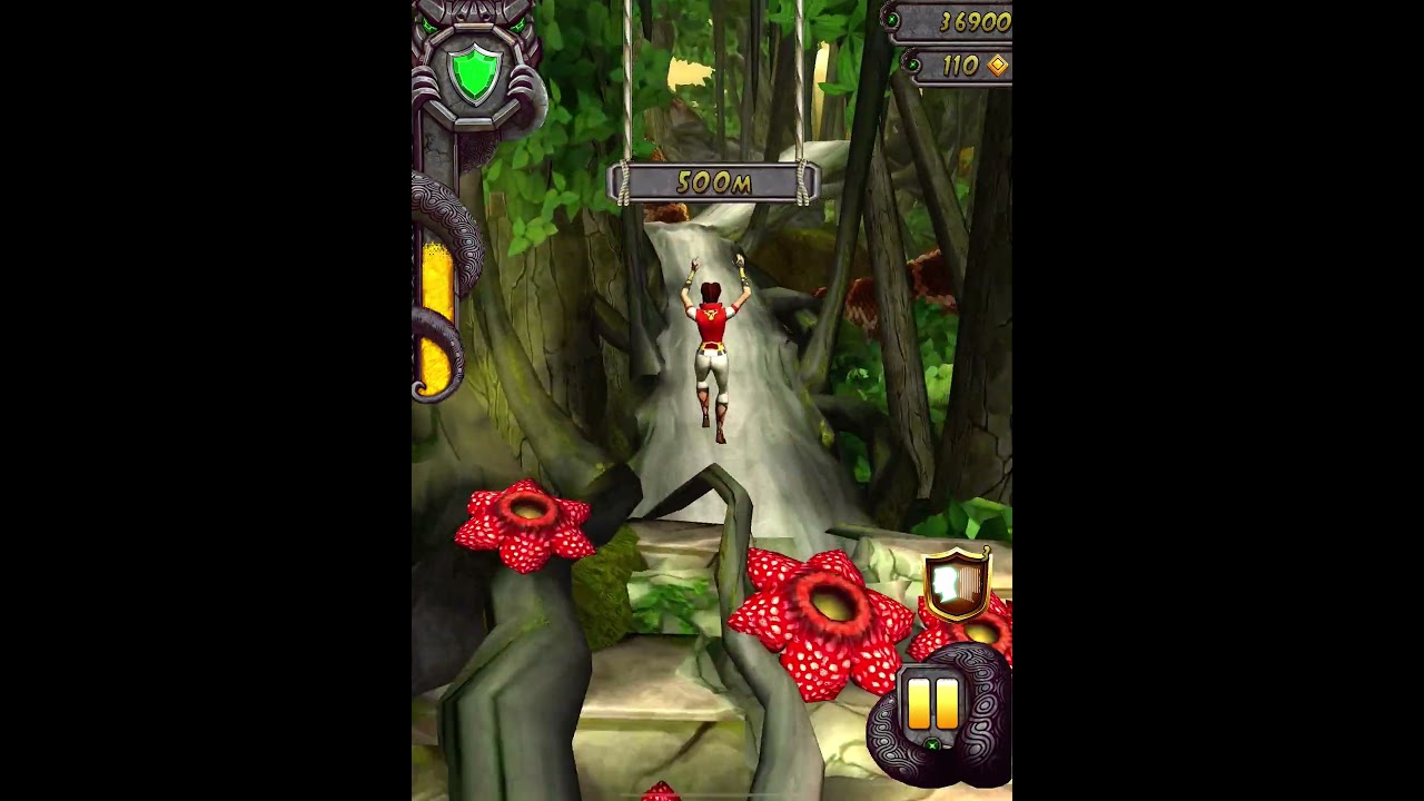 Temple Run 2 FUNNY FAILS Lost Jungle #shorts #templerun2 #gameplay