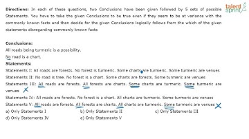 Possibility Concept in Reverse Syllogism | Syllogism | Advanced Example 41 and 42 | TalentSprint