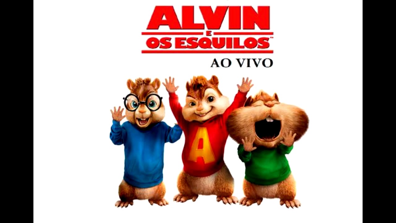 Alvin e os esquilos cantando a música Óculos - YouTube