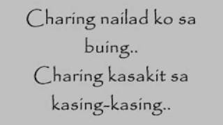 Charing (TAGALOG Version) - 1017 w/ LYRICS HIGH QUALITY chords