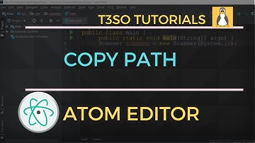 How to Copy Path in Atom Editor   keyboard shortcuts