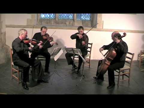 Coull Quartet playing Britten Divertimento No 1