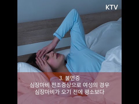 심장마비의 전조증상. 미리 알아야 생명을 지킬 수 있다