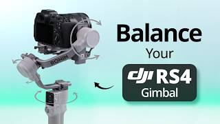 How to Balance DJI RS4 Mini Correctly! [Calibration]