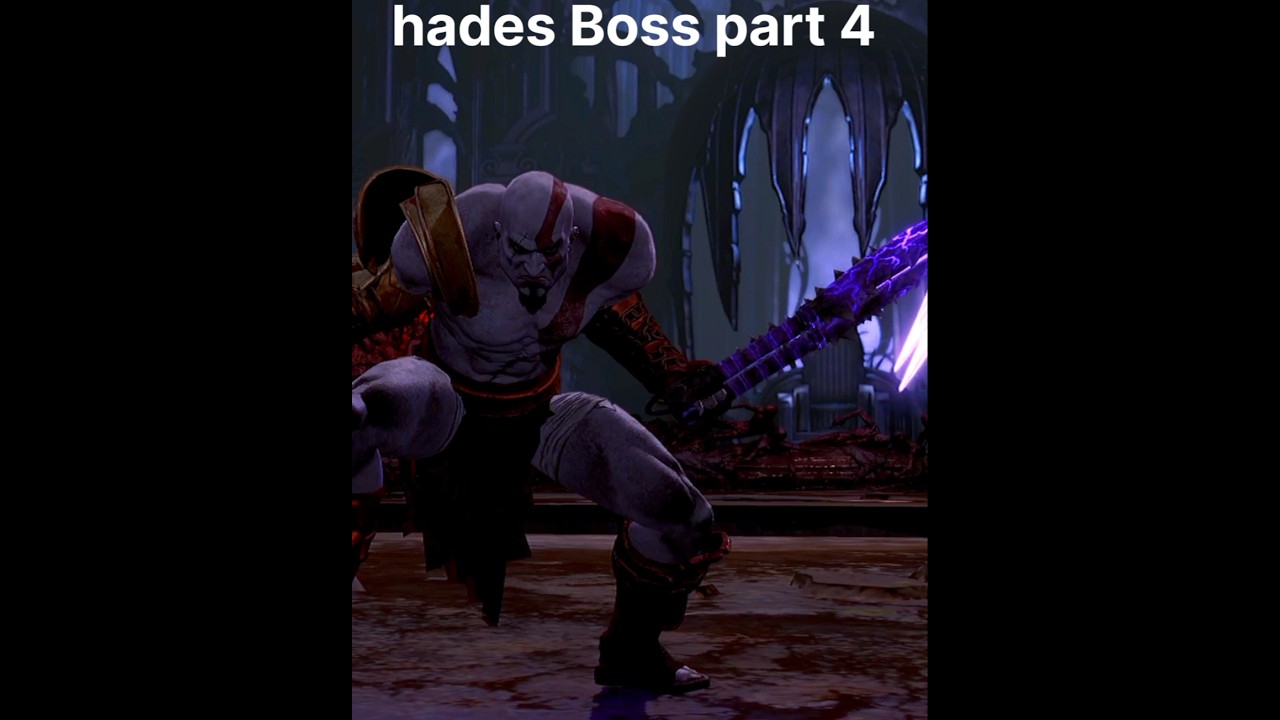 God of war 3 Kratos taken hades weapon 