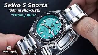 ทำมาแบบนี้ไม่ให้ซื้อยังไงไหว! Seiko 5 Sports 38mm Tiffany Blue - Wimol Tapae