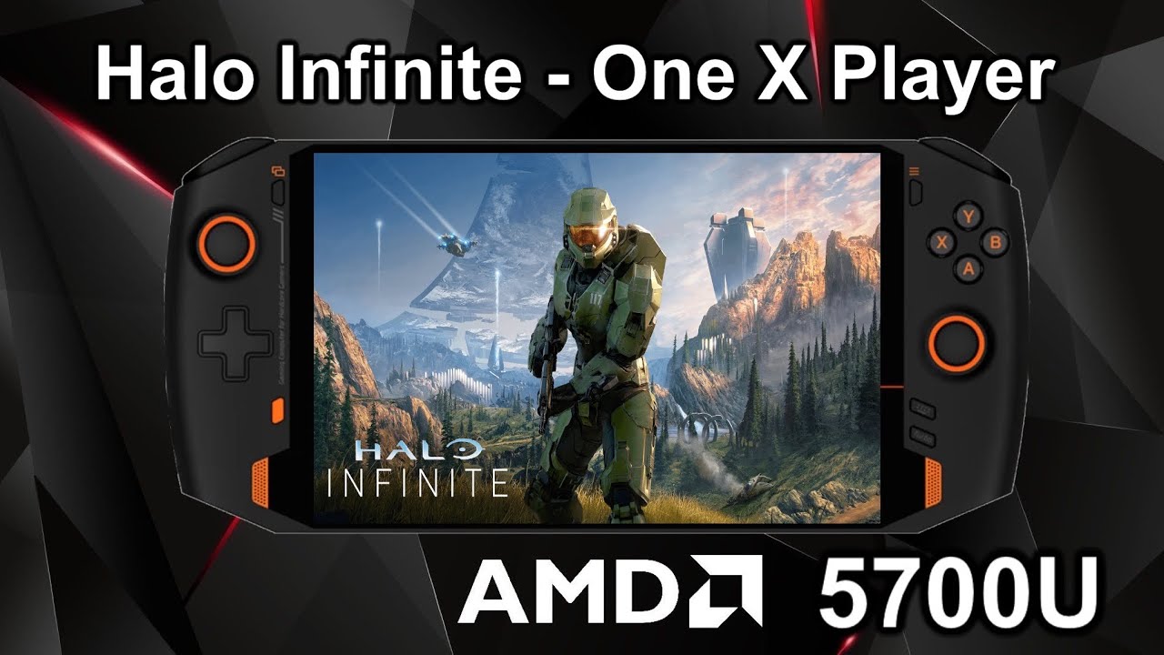 Halo Infinite On A Handheld - One X Player AMD 5700U