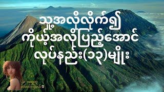 သူ့အလိုလိုက်၍ ကိုယ့်အလိုပြည့်အောင် လုပ်နည်း(၁၃)မျိုး