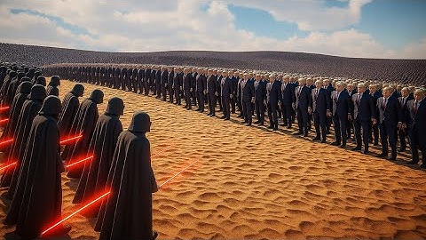 5000 Darth Vader vs 100,000 Trumps - Ultimate Epic Battle Simulator 2 #epicbattlesimulator2 