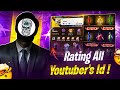 Telugu Free Fire 🔥 Youtuber&#39;s Uid&#39;s 💥 |2017 Vs 2025 Free Fire Players |Darling Telugu Gamer ⚡