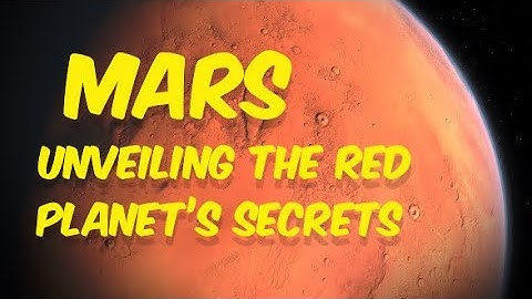 Colonizing Mars : Humanity’s Next Frontier