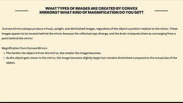 Simulation of Curved Mirror Optics