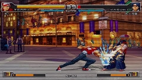 King of fighters 2002 unlimited match arcade playthrough (vennesa,terry,k