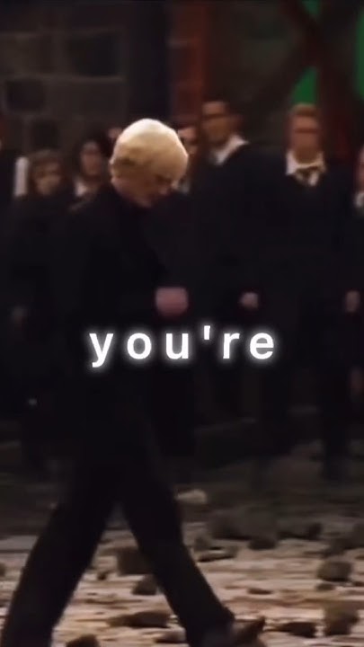 Deleted Scene Draco Throws Wand To Harry Draco Malfoy throw his wand to Harry Potter ️⚡😭 | Deleted Scenes In