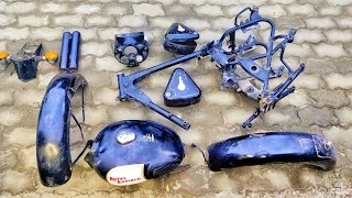 royal enfield classic 350 full painting | royal enfield restoration