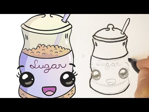 Cómo dibujar Azúcar Kawaii - YouTube