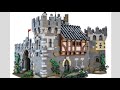 Medieval lions castle moc  7 500 bricks timelapse build