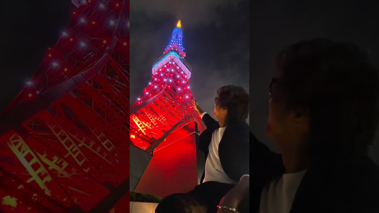 Tokyo Tower Date in Japan🏯 #indian #japan #studentlife #funny