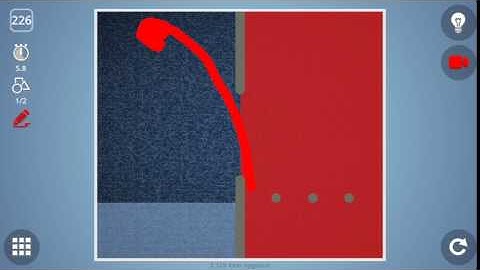 Check out how I solved level 226 in Brain It On! #BrainItOn