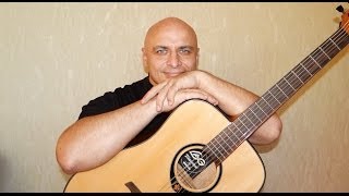 What a wonderful World. Louis Armstrong. Guitar lesson. Acoustic cover