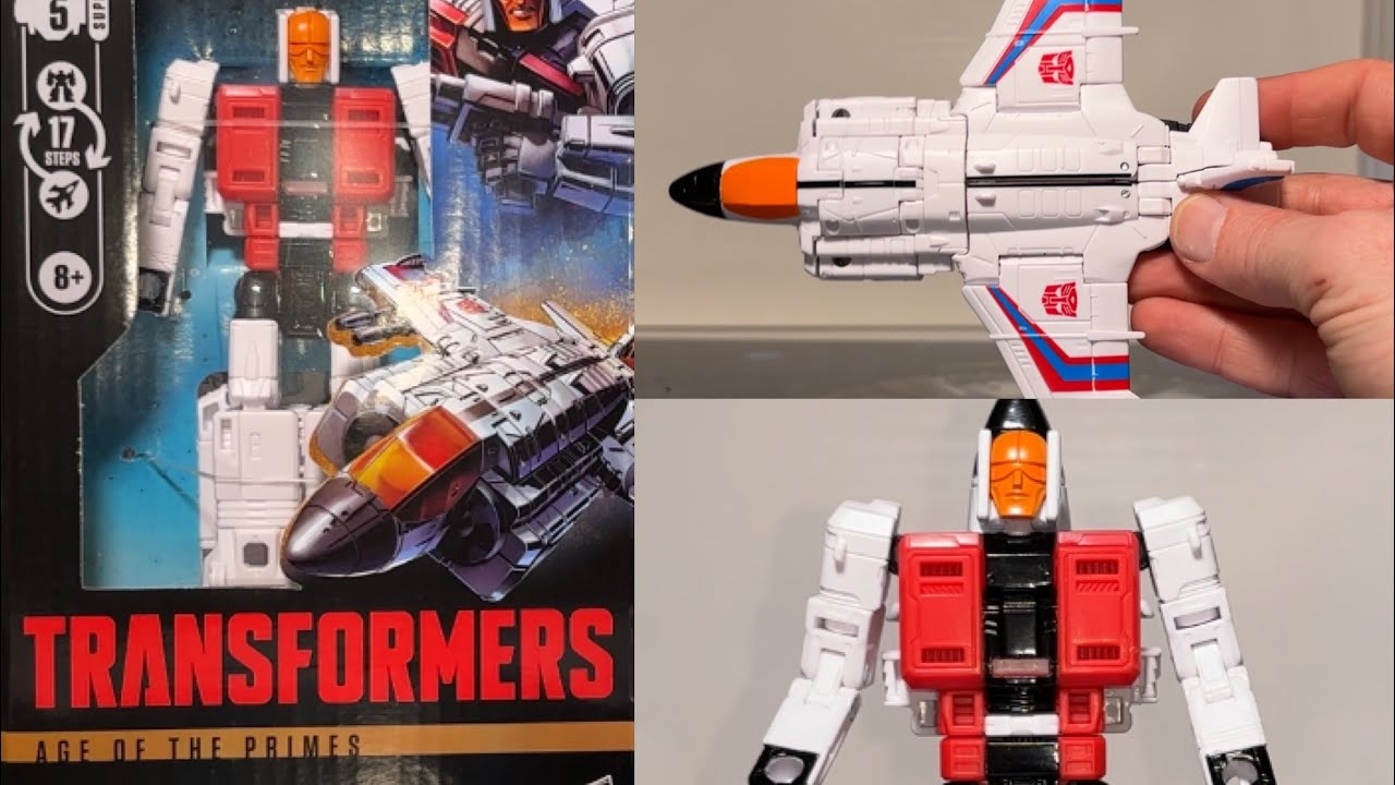 How to transform age of the primes Slingshot. Transformers AOTP generations superion figure