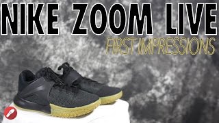 Nike Zoom Live First Impressions!