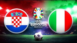 ⚽️ Euro Cup LIVE SCORE ONLY | Croatia vs Italy LIVE ⚽️