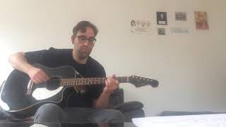 Video thumbnail of "On graveyard hill(Pixies cover) by Peter Norris"