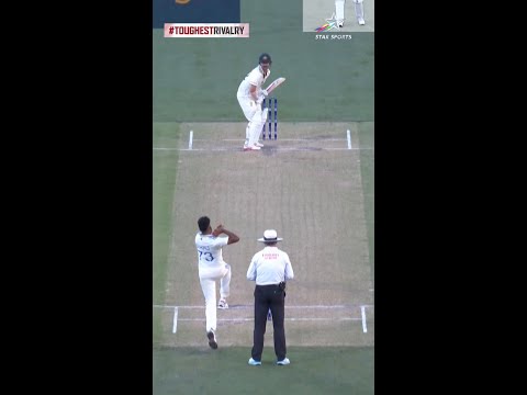 BOWLED! Mohammed Siraj