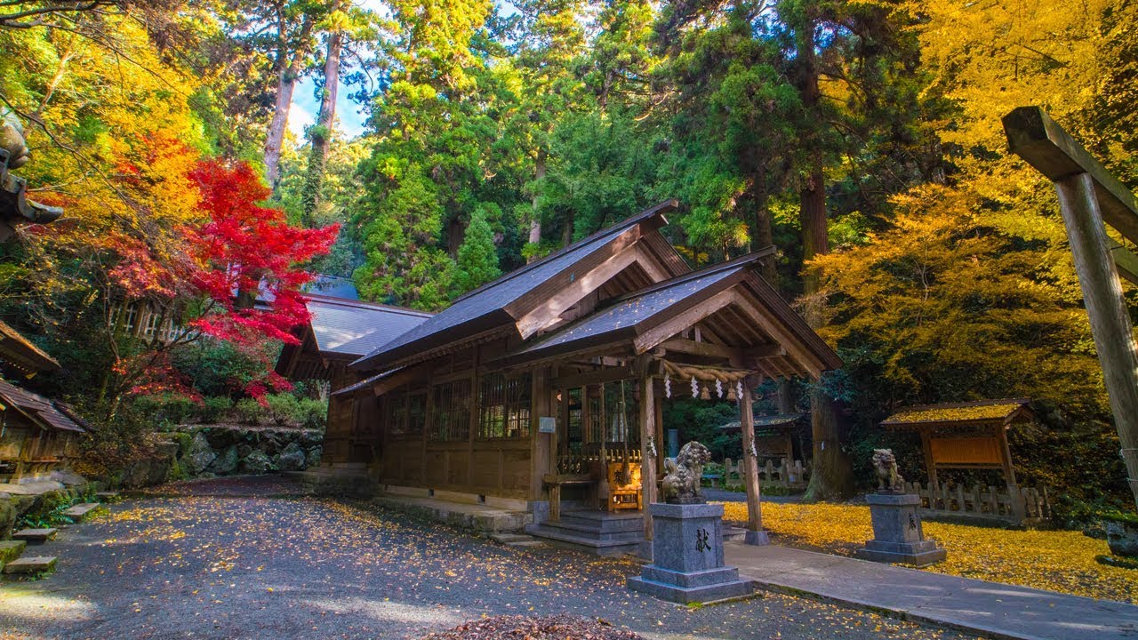 九州の神社 福岡県 伊野天照皇大神宮 久山町