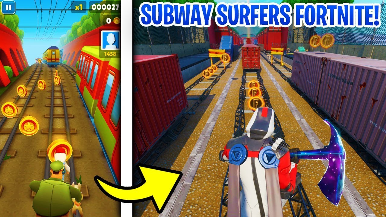 subway surfers in fortnite : r/MemeRestoration