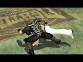Tekken 6 PSP Lars Police Outfit  vs Lei Wulong
