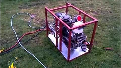 Jetpower.co.uk - 17052013 - Williams WR27-1 1st Turbine Engine Run.