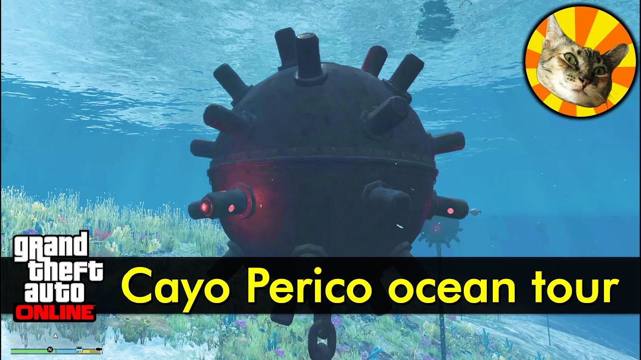 Cayo Perico underwater tour GTA Online YouTube