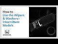 How to Use the Wipers & Washers — Intermittent Models